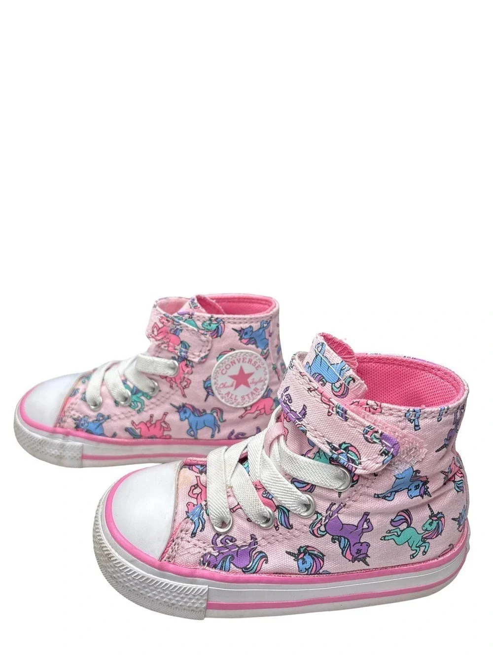 Converse Kids' Unicorn Sneakers Size 5 & 6 2 pairs